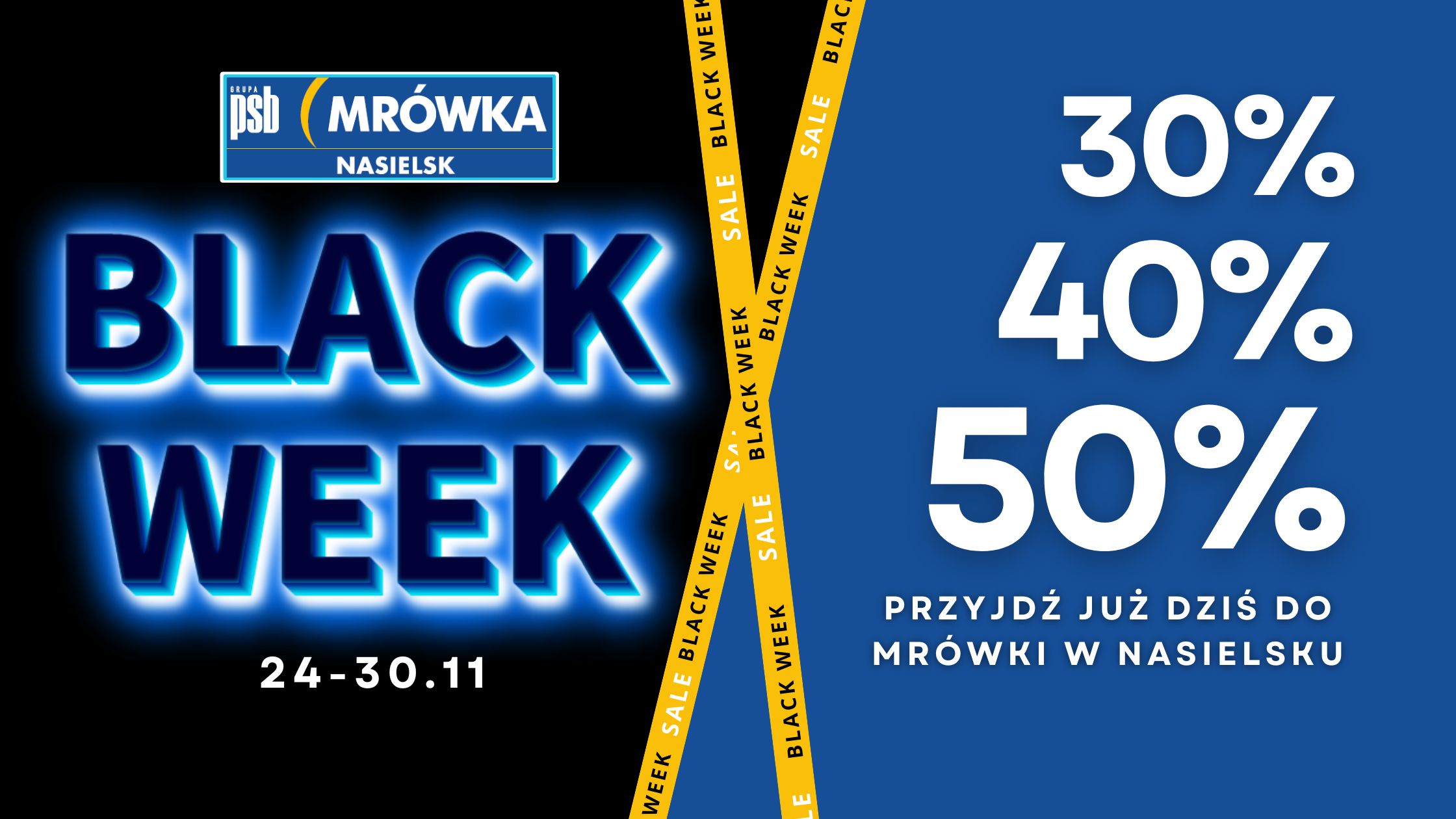 Aktualności mrowka nasielsk black week Aktualności